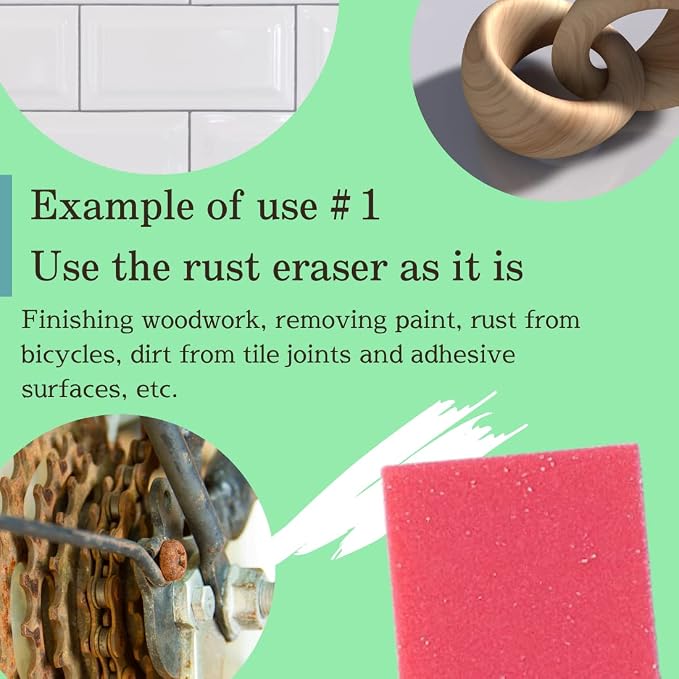 Rust Eraser for Knives Kitchen Stoves Wood Finish and Bicycles Multi Purpouse - Image 7