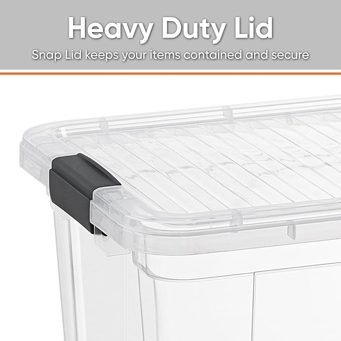 Superio Clear Storage Bins - Image 4