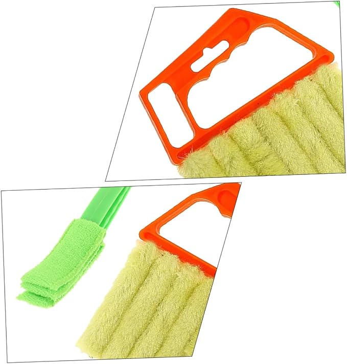 2pcs Handheld Blinds Cleaning Brush Set, 7-Finger and 3-Finger Window Shutter - Image 6