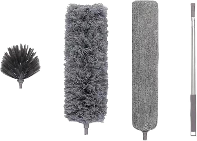 Microfiber Feather Duster 4-in-1 Kit, Dusters by Yidaimi