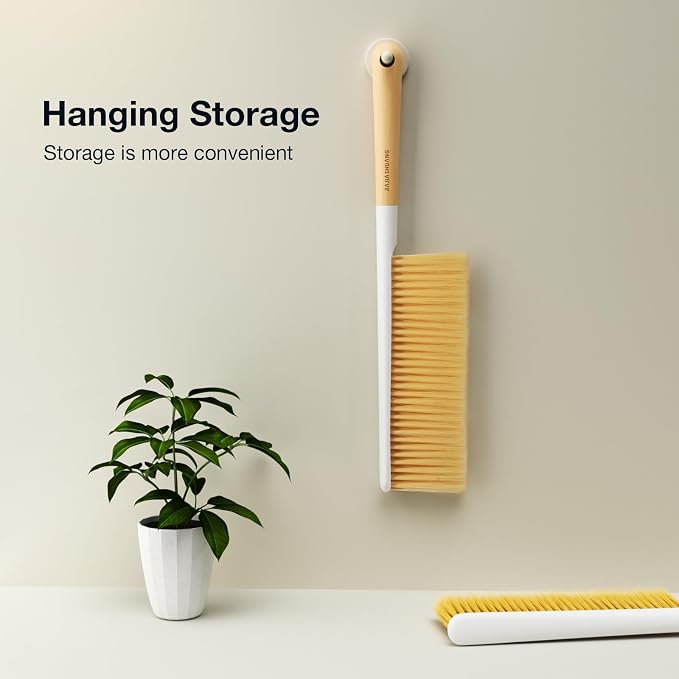 Hand Broom Cleaning Brush, Soft Bristle Dust Brushes - Image 6