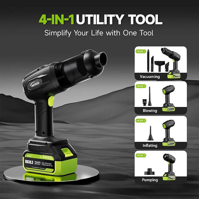 Handheld Car Vacuum Cordless, Portable Cars Vacuum Cleaner - Image 3