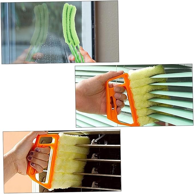 Mikinona Handheld Blinds Cleaning Brush and Window Shutter Cleaner Brush 2pcs - Image 7