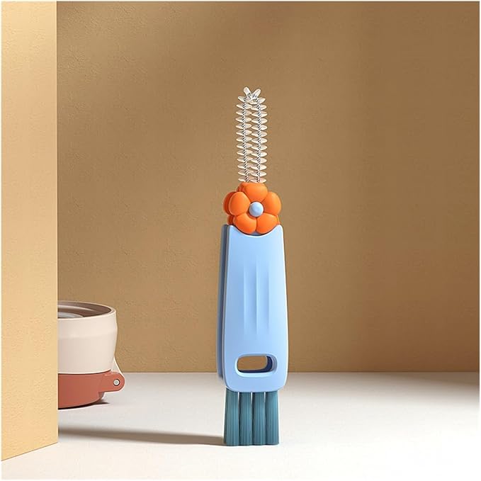3 in 1 Cup Lid & Crevice Cleaning Brush by DAMARI