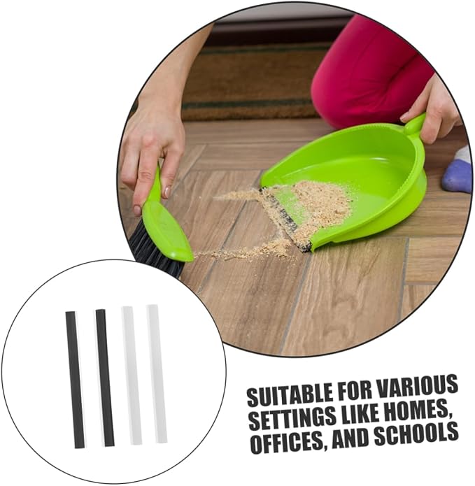 ERINGOGO 4pcs Dustpan Edge Strip Rubber Lip Accessory Replacement Parts - Image 7