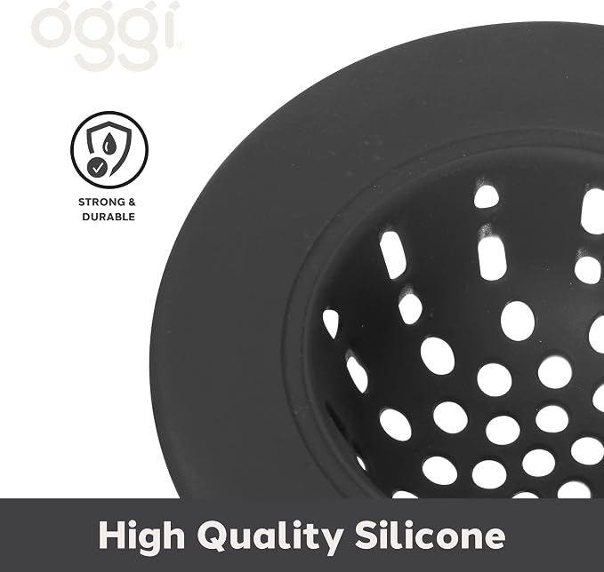 OGGI Silicone Sink Strainer- Great Kitchen Sink Strainer, Sink Drain Strainer - Image 5
