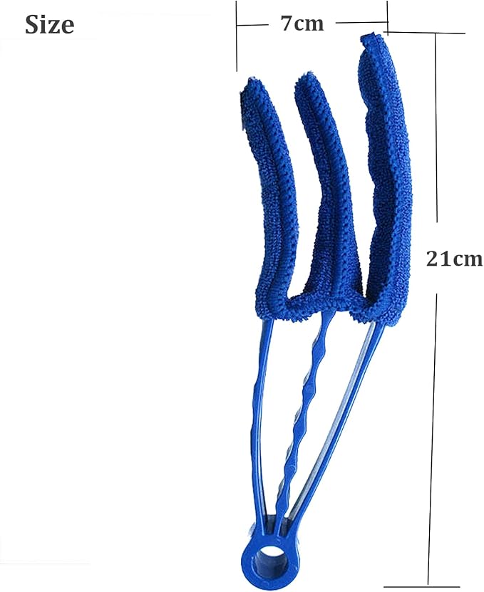 Universal Blind Cleaning Brush, Microfiber Venetian Blind Cleaner Brush Tool - Image 6