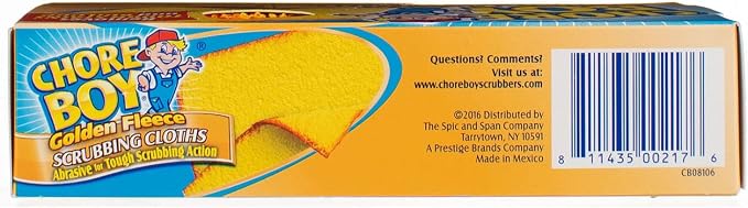 Chore Boy Golden Fleece Scrubbing Cloth, 2 ct-2 pk - Image 3
