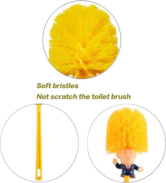 Funny Toilet Brush, Prank Toilet Brush Cleaner, Funny Toilet Scubber, Make - Image 4