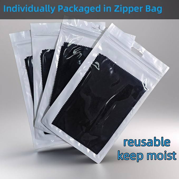 Silicone Gun Cleaning Cloth, Reusable Microsuede Cleaning/Polishing Wipes Towels - Image 5