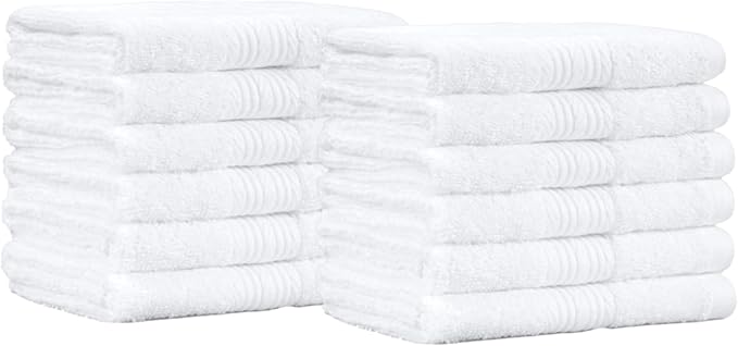 Amazon Basics Cotton Washcloths by AmazonBasics