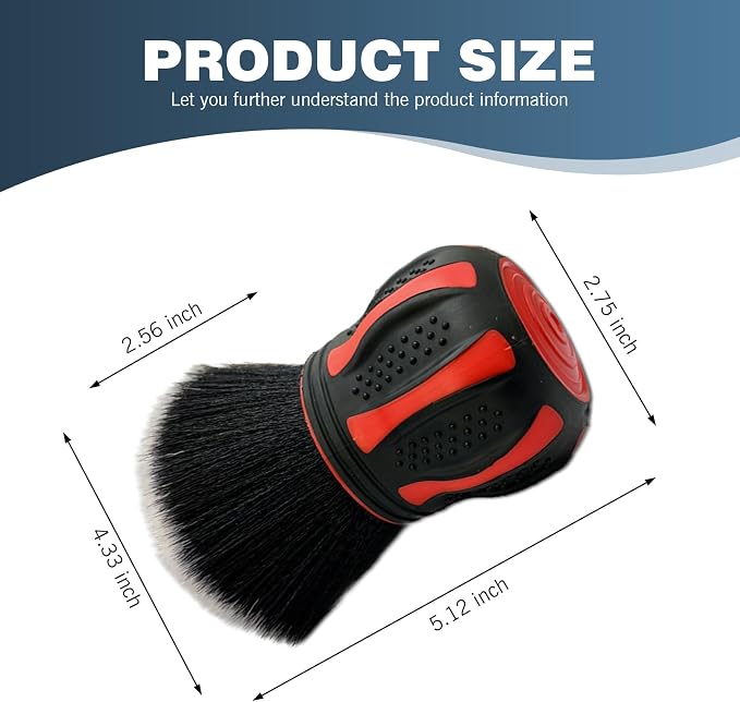 Car Detailing Brush, Non-Slip Handle Ball-Shaped Multi-Function Cleaning Tool - Image 2