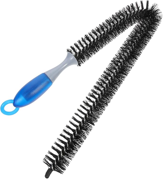Radiator Brush Cleaner with Long Flexible Handle 29 Inch Engine Cleaning Brush by MUCKLILY