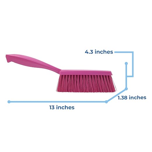 Vikan 45891 Bench Cleaning Brush, Polypropylene/Polyester Medium Bristle - Image 2
