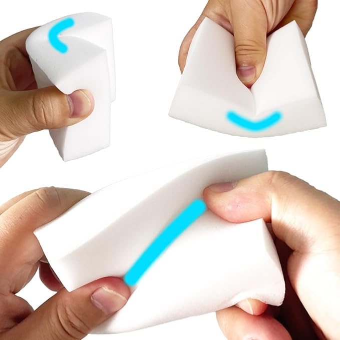 50pcs Magic Sponge Eraser Extra Thick Long Lasting Melamine Cleaning Sponge Bulk - Image 4
