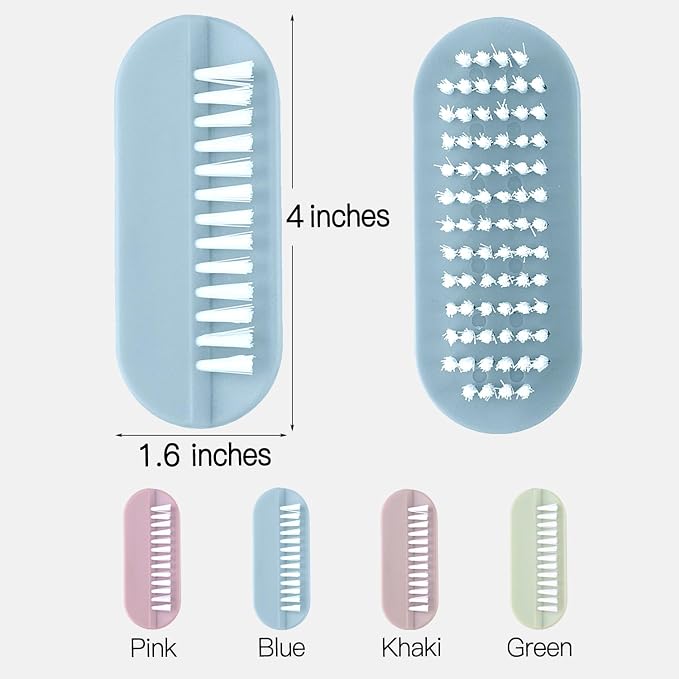 Nail Brush for Cleaning Fingernails Two Sided Hand Fingernail Scrub Brush Soft - Image 7