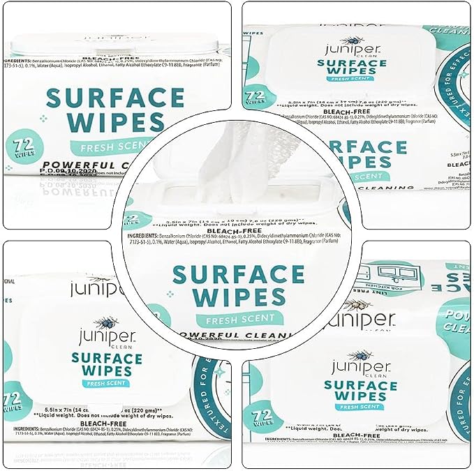 1 Pack Surface Cleaning Wipes Bleach Free, All-Purpose Cleaner - Image 7