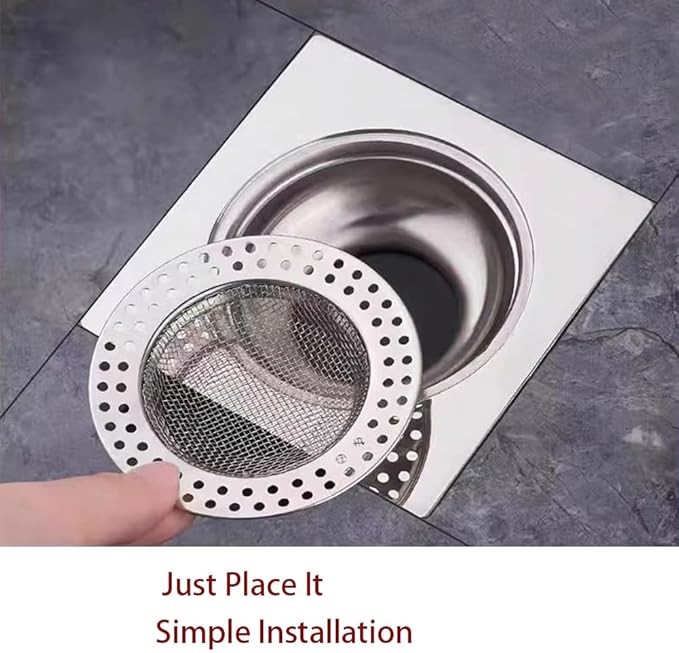 Shower Drain Hair Catcher, Shower Drain Cover - Image 5
