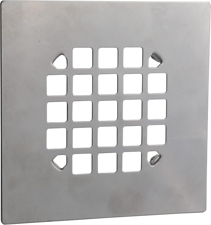 Danco 11034 Square Snap-in Shower Drain Cover in Chrome - Image 2