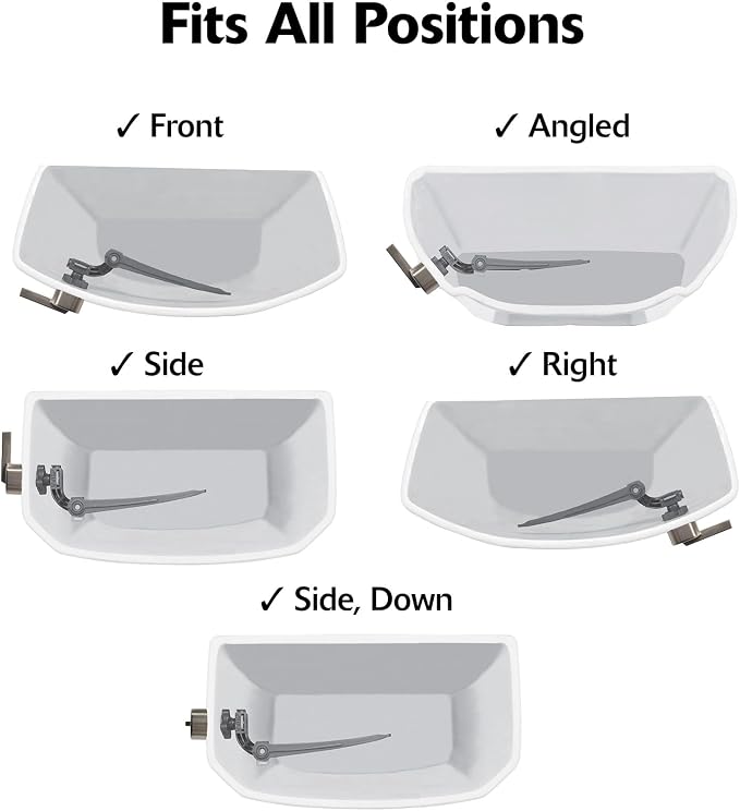 Korky StrongARM Metal Toilet Handle and Lever - Image 5