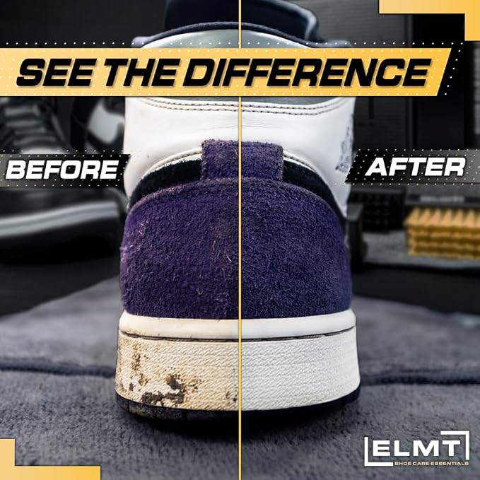 Blackline ELMT Shoe Cleaner Kit — Ideal Sneaker, Suede Shoe Cleaner — US-Made - Image 5