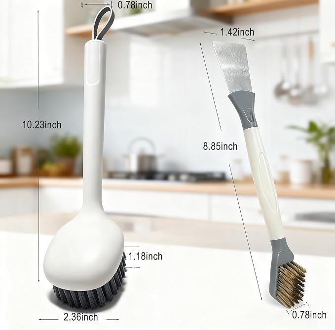 2-Piece Set Handheld Dish Brush - Image 2