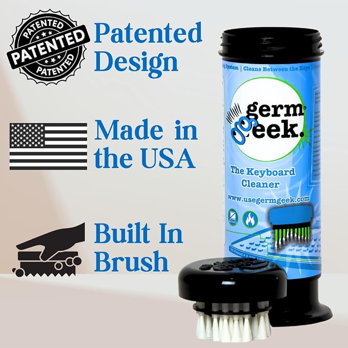 Keyboard & Electronics Cleaning Kit | Patented Precision Brush | Multi-Purpose - Image 2