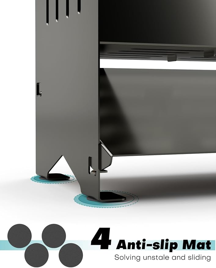 Sponge Holder for Kitchen Sink, Space-Saving Sink Caddy - Image 7
