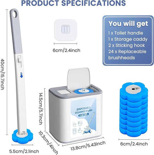 2026 Disposable Toilet Brush Cleaning System - Image 2