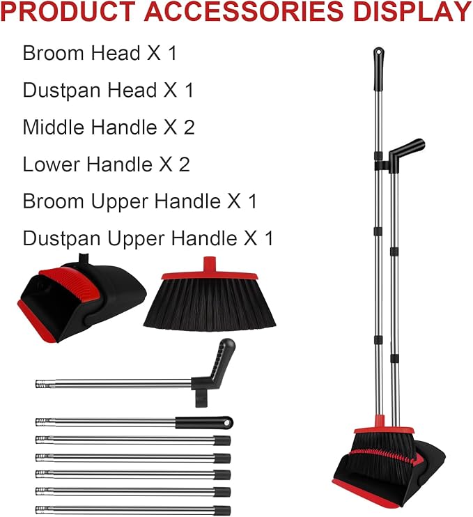 Broom and Dustpan Set for Household - Image 6