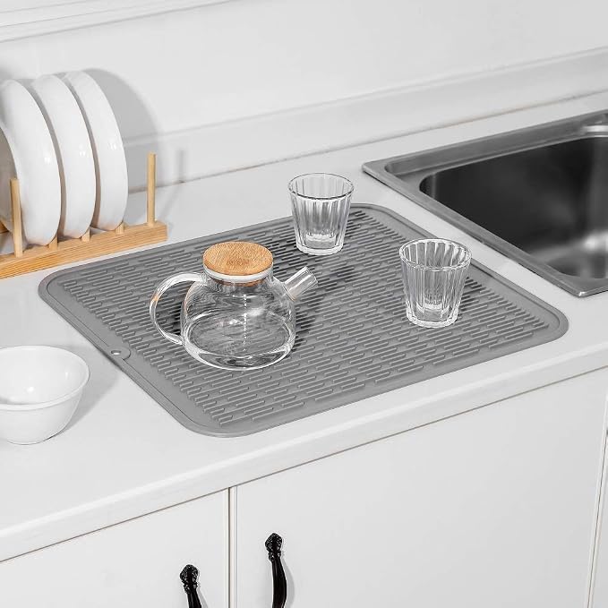 Silicone Dish Drying Mat for Multiple Usage, Easy clean, Eco-friendly, - Image 5