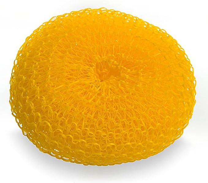 LOLA Jumbo 4" Plastic Mesh Scouring Pads, Non-Scratch, Dishwashing, Appliances by LolaProducts