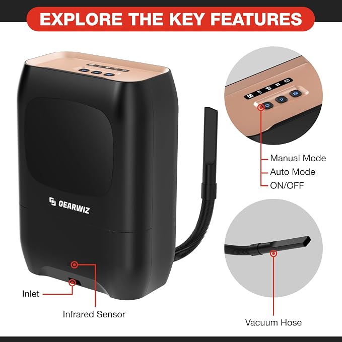Touchless Automatic Electric Vacuum Dustpan - Image 3