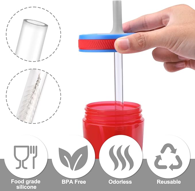XANGNIER Replacement Straws and Bite Valve Compatible - Image 4