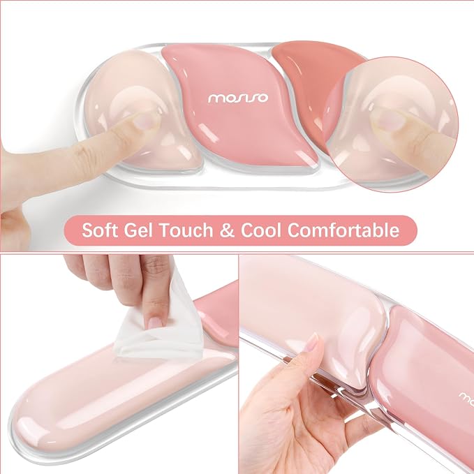 MOSISO Gel Keyboard Wrist Rest&Wrist Support - Image 5