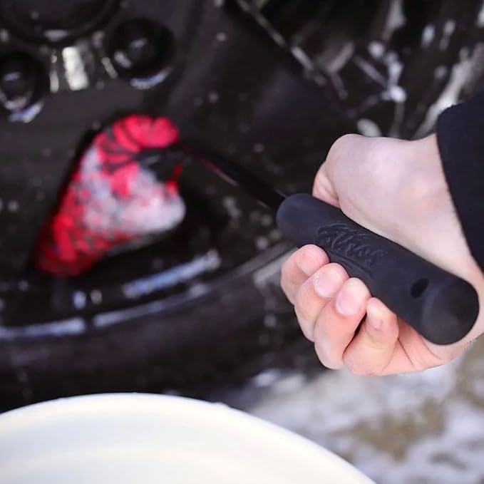 Wheel Cleaning Brushes for Car Detailing – Tire Cleaning Brush – Car Wheel - Image 4