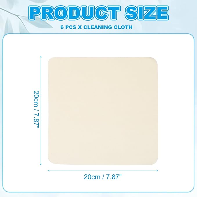 PATIKIL Glasses Cleaning Cloth 7.9" x 7.9" - Image 2