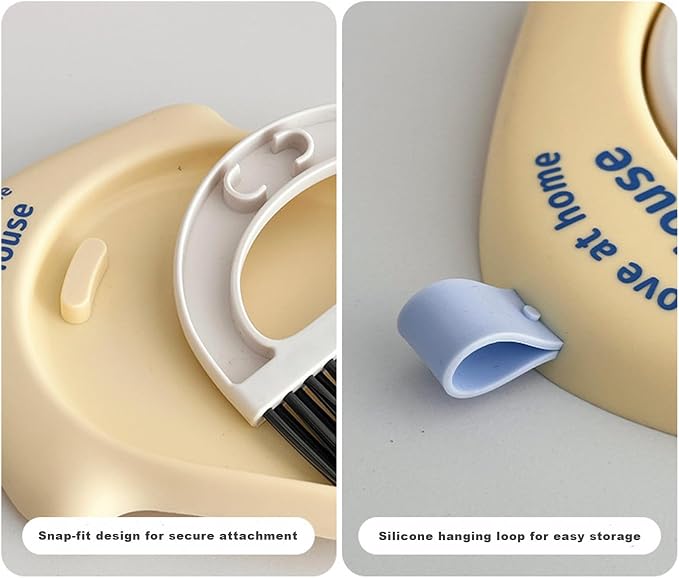 Small Dustpan and Broom Set, Mini Handheld Dust pan - Image 4