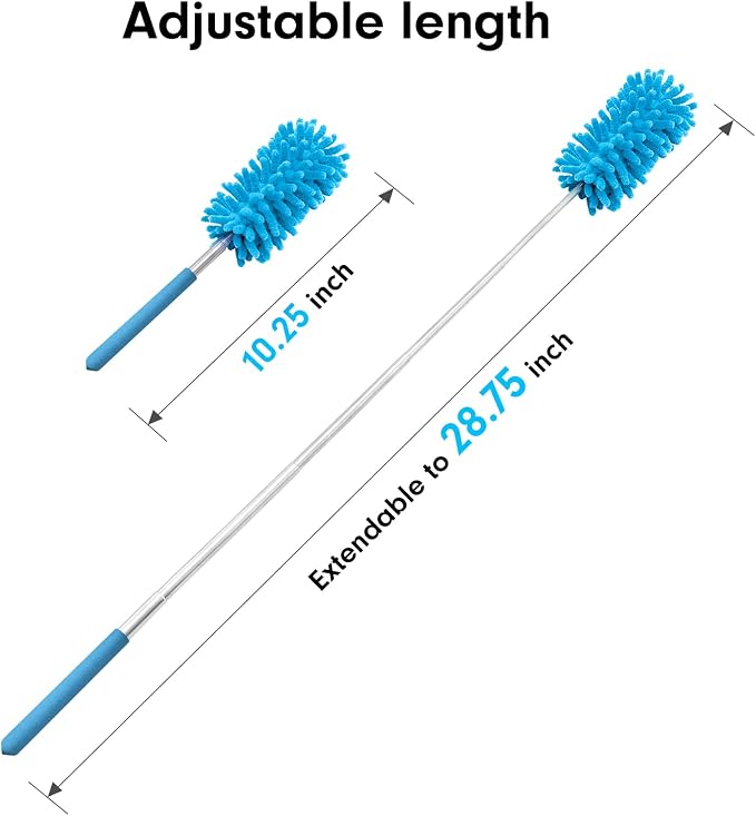 Microfiber Duster for Cleaning, Tukuos Hand Washable Dusters - Image 5