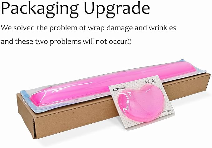Gel Keyboard & Mouse Wrist Rest Set - Image 2