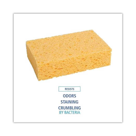 Boardwalk Medium Cellulose Sponge, 3.67 X 6.08, 1.55" Thick - Image 5
