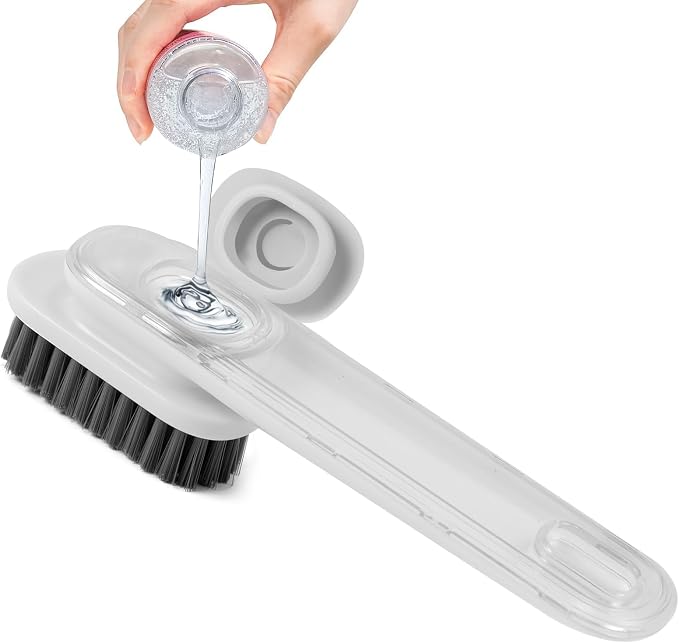 Shoe Brush, Liquid Dispenser Shoe Cleaning Brush, Laundry Brush by Unknown
