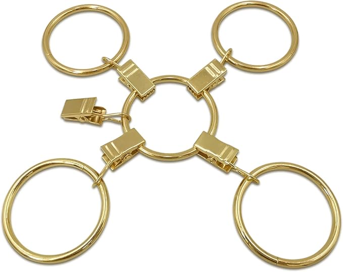 40 Pack Metal Curtain Rings - Image 8