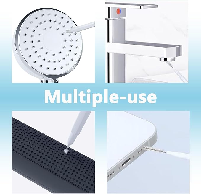 75 Pcs Multiszie Shower Head Cleaner Tool, Shower Head Cleaning Brush - Image 8
