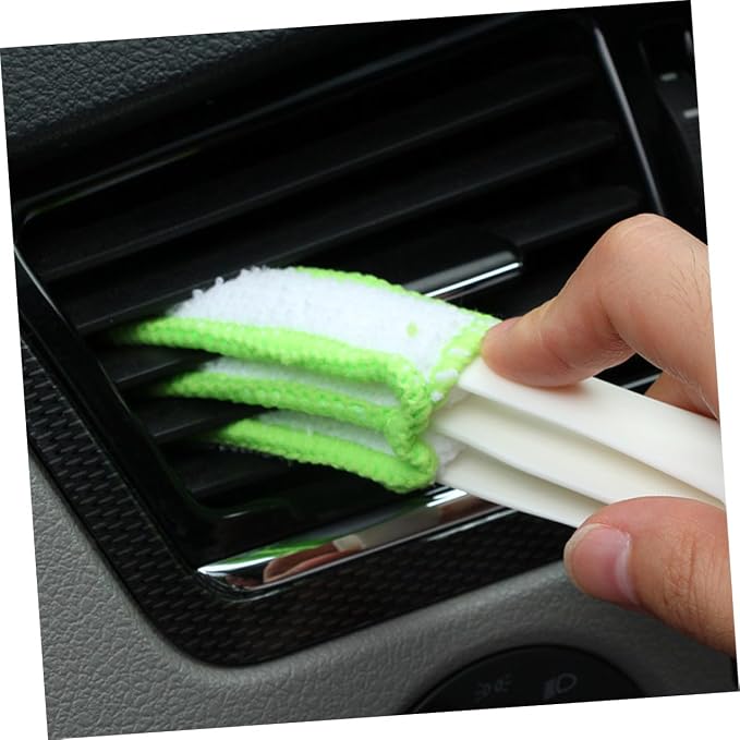 Didiseaon 3pcs Car Air Vent Cleaning Brush Double-Ended Interior Crevice Brush - Image 6