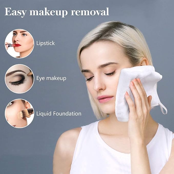 SINLAND Absorbent Coral Velvet Washcloth Ultra Soft Microfiber Face Towels 12 x - Image 8
