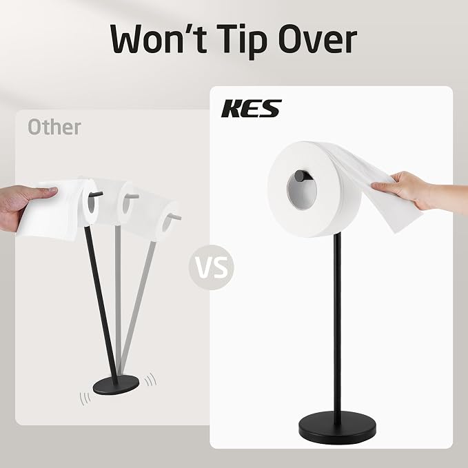 KES Toilet Paper Holder Stand - Image 4