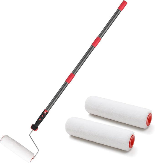 Paint Roller extension pole, 48in Brush kit Multi-Function Paint Roller kit by Unknown