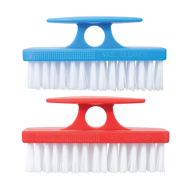 Superio Nail Brush for Cleaning Fingernails, Nail Scrubber Brush, Toe Foot by Superio