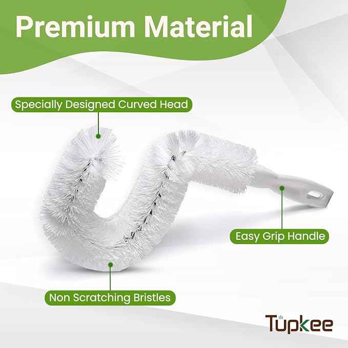 Tupkee Coffee Pot Cleaning Brush – Non Scratching, Long Lasting Bristles - Image 5